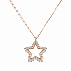 Star Necklace Silver Wholesale | N00117