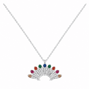 Silver Bow Necklace Wholesale | N00120