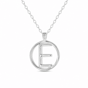 Initial Necklace Silver Wholesale | N00126