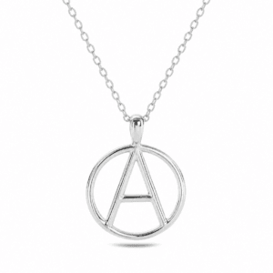 Initial Necklace Silver Wholesale | N00127