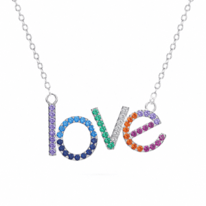 Sterling Silver Cubic Zirconia Necklace Wholesale | N00131