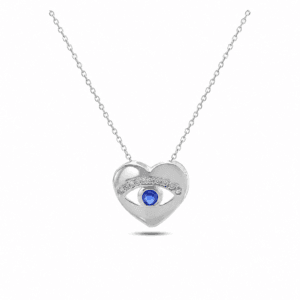 Sterling Silver Evil Eye Necklace Wholesale | N00138