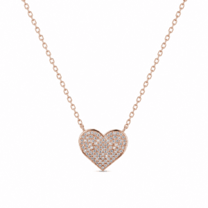 Silver Heart Necklace Wholesale | N00141
