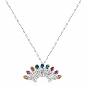 Silver Bow Necklace Wholesale | N00149