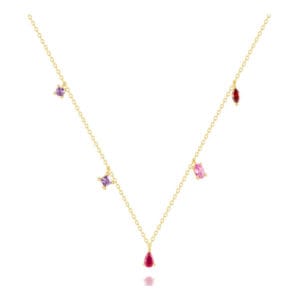 Silver Station Necklace Wholesale | N0015