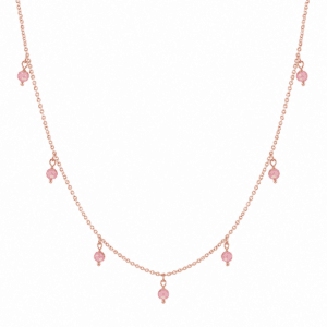 Silver Station Necklace Wholesale | N00164