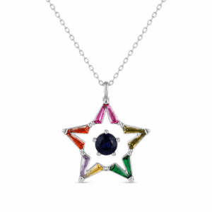 Star Necklace Silver Wholesale | N00165