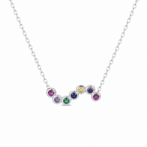 Silver Bow Necklace Wholesale | N00167