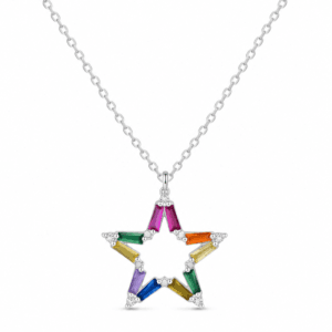 Star Necklace Silver Wholesale | N00171
