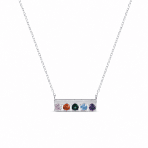 Silver Bar Necklace Wholesale | N00173