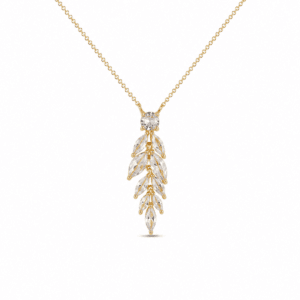 Silver Leaf Necklace Wholesale | N00174