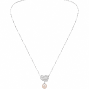 Silver Pearl Necklace Wholesale | N00180