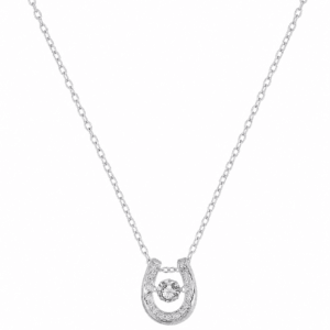 Sterling Silver Cubic Zirconia Necklace Wholesale | N00186