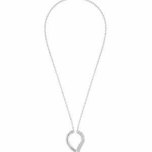Silver Teardrop Necklace Wholesale | N00193