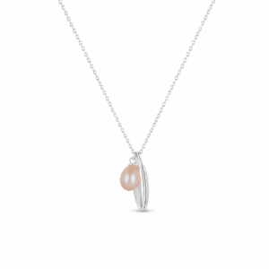 Silver Pearl Necklace Wholesale | N00197