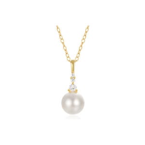 Silver Pearl Necklace Wholesale | N002