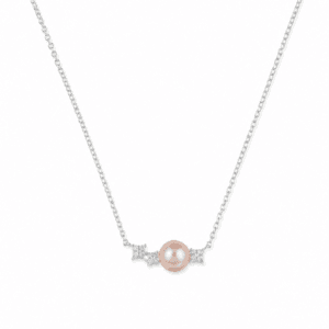 Silver Pearl Necklace Wholesale | N00200