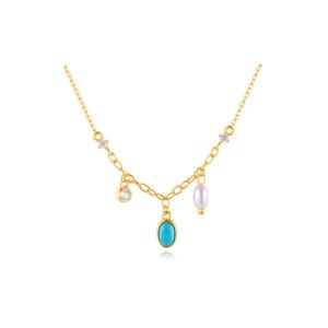 Silver Pearl Necklace Wholesale | N0022