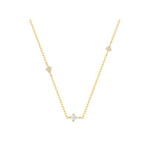 Silver Station Necklace Wholesale | N0028
