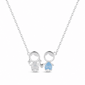 Gemstone Necklace Silver Wholesale | N0048
