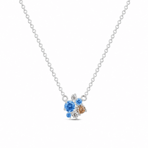 Blue and Silver Necklace Wholesale | N0051