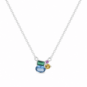 Silver Bow Necklace Wholesale | N0053