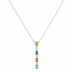 Silver Bow Necklace Wholesale | N0055