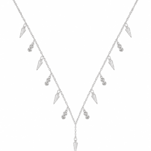 Sterling Silver Fringe Necklace Wholesale | N0067