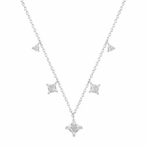 Sterling Silver Fringe Necklace Wholesale | N0068