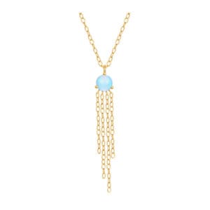 Opal Necklace Silver Wholesale | N008