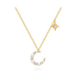 Silver Pearl Necklace Wholesale | N009